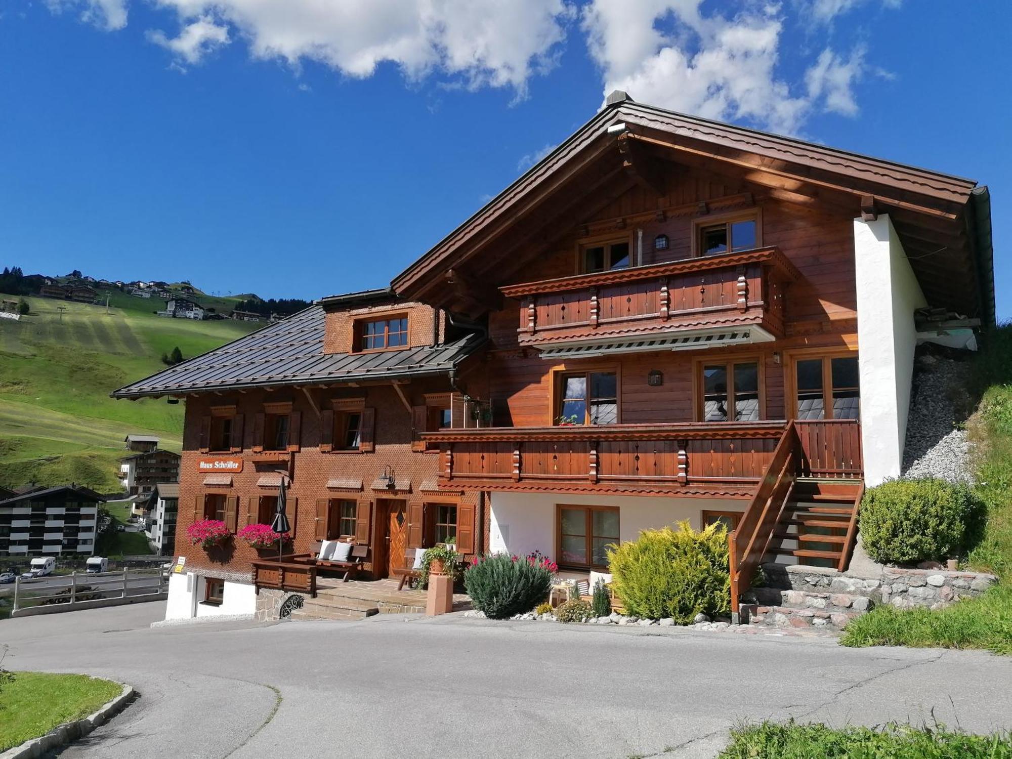 Ferienwohnung Haus Schroefler Lech am Arlberg Exterior foto