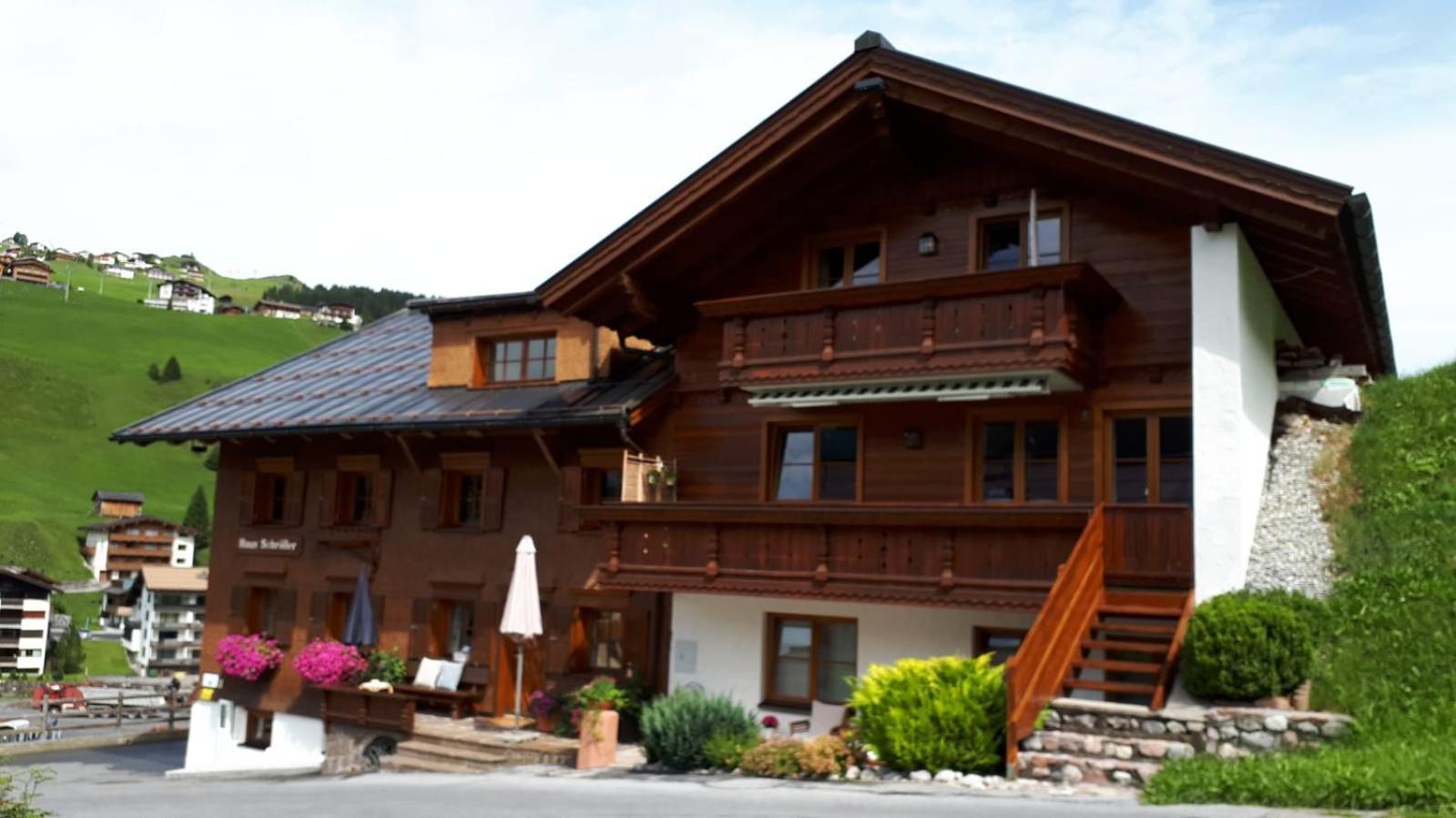 Ferienwohnung Haus Schroefler Lech am Arlberg Exterior foto